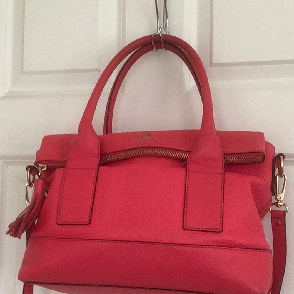 Kate Spade pink crossbody purse